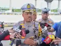 Kakorlantas Menyatakan bahwa Kondisi Lalu Lintas di Tol Trans Jawa Terkendali saat Arus Balik